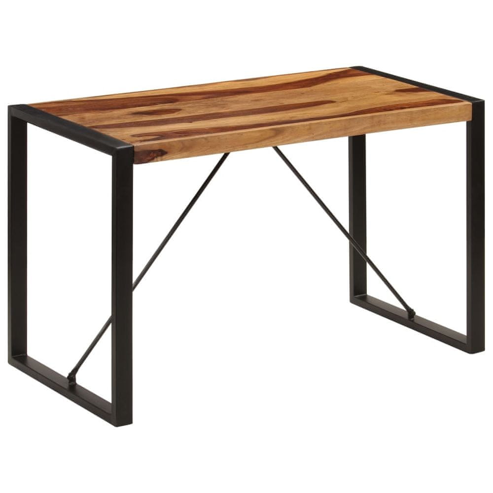 Petromila vidaXL Jedálenský stôl zo sheeshamového dreva 120x60x76 cm